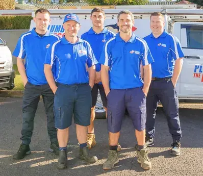 Plumber To The Rescue team